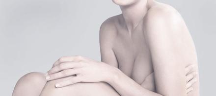 woman's milky white skin